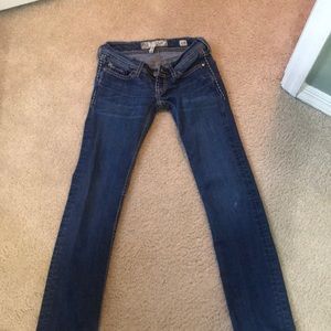 BKE jeans, in great condition size 23 x 31 1/2